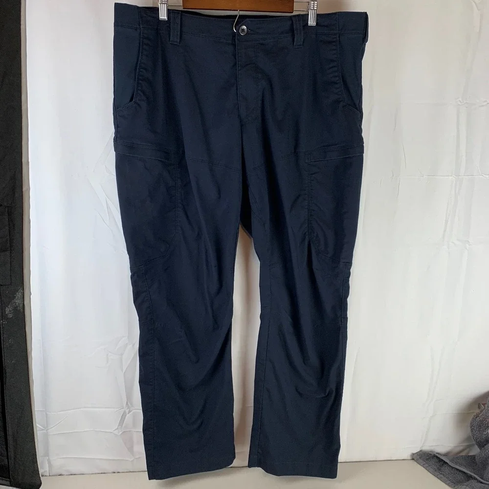 5.11 Tactical Cargo Pants Mens 44x36 (42x32) Navy Blue Utility‎ Trousers 74434